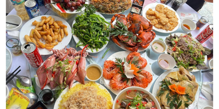 Món ngon trong thực đơn nhà hàng Lá Cọ Ba Vì