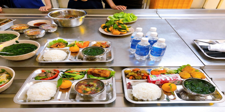 Cách xây dựng thực đơn suất ăn trường học Hoàn Kiếm