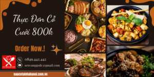Thực Đơn Cỗ Cưới 800k ❤️ Nấu Cỗ Tại Nhà Từ 1 Mâm