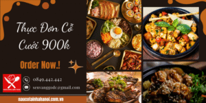 Thực Đơn Cỗ Cưới 900k ❤️ Nấu Cỗ Tại Nhà Từ 1 Mâm