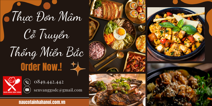Thực Đơn Mâm Cỗ Truyền Thống Miền Bắc ❤️ Đặt Cỗ Tại Nhà Trọn Gói 8OOk