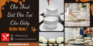 Cho Thuê Bát Đĩa Tại Cầu Giấy ❤️ Đặt Cỗ Tại Nhà Trọn Gói 8OOk