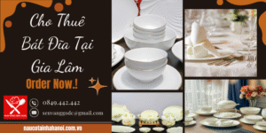 Cho Thuê Bát Đĩa Tại Gia Lâm ❤️ Đặt Cỗ Tại Nhà Trọn Gói 8OOk