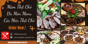 Mâm Thịt Chó Đủ Món Menu Các Món Thịt Chó ❤️ Đặt Cỗ Tại Nhà Trọn Gói 8OOk