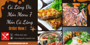 Cá Lăng Đủ Món Menu 7 Món Cá Lăng ❤️ Đặt Cỗ Tại Nhà Trọn Gói 8OOk