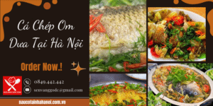Cá Chép Om Dưa Tại Hà Nội ❤️ Đặt Cỗ Tại Nhà Trọn Gói 8OOk