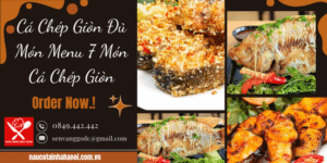 Cá Chép Giòn Đủ Món Menu 7 Món Cá Chép Giòn ❤️ Đặt Cỗ Tại Nhà Trọn Gói 8OOk