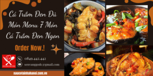 Cá Trắm Đen Đủ Món Menu 7 Món Cá Trắm Đen Ngon ❤️ Đặt Cỗ Tại Nhà Trọn Gói 8OOk