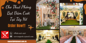 Cho Thuê Phông Bạt Đám Cưới Tại Tây Hồ ❤️ Đặt Cỗ Tại Nhà Trọn Gói 8OOk